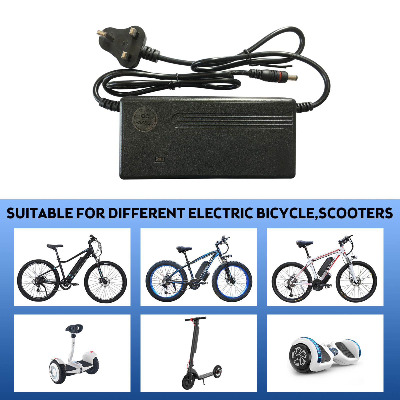 36V 2A XLR Lithium Battery Charger E-Bike Electric Scooter Bicycle Tricycle Battery Charge for Mini Dirt Bike 650 Power Wheelchair 